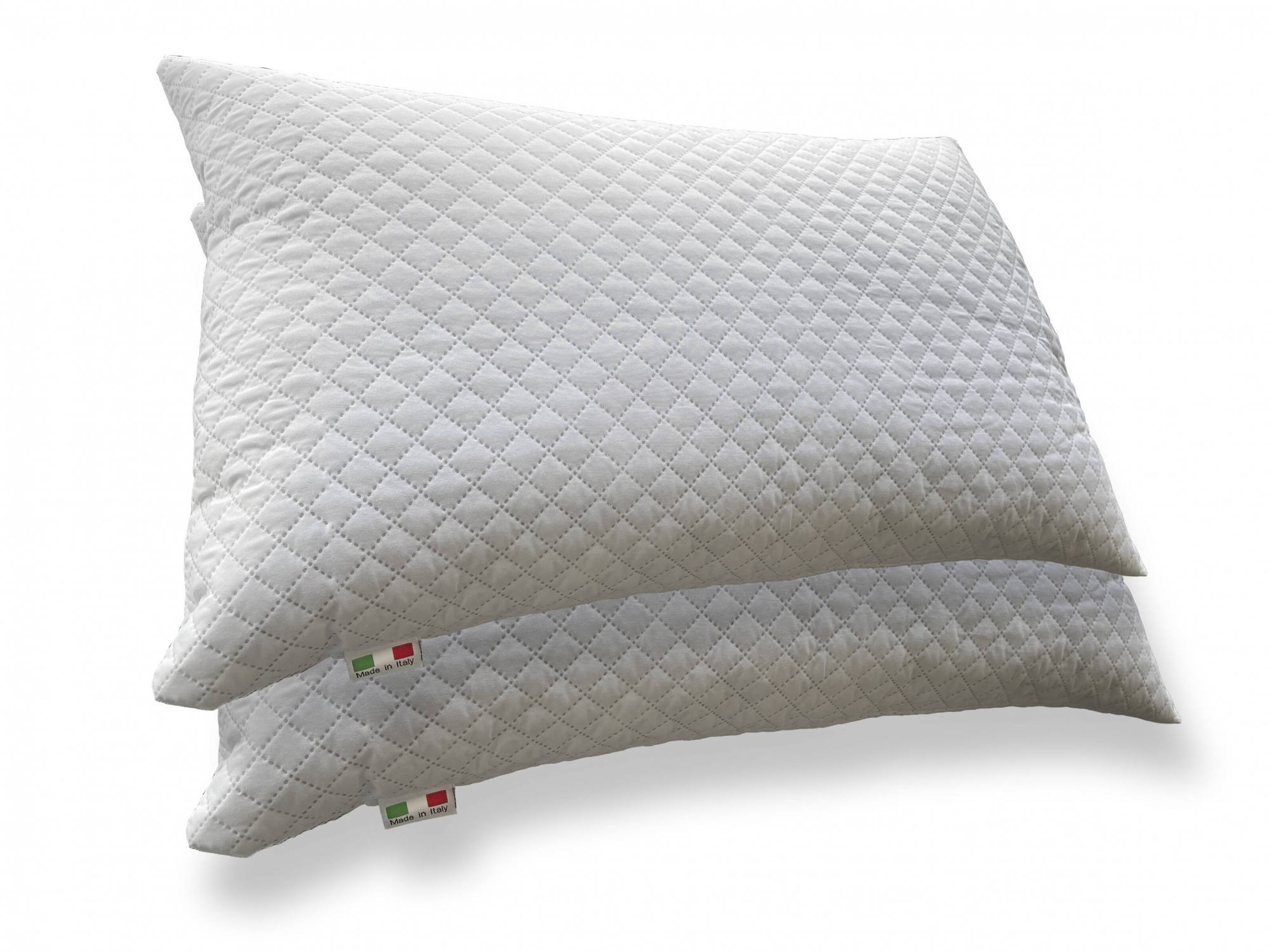 Buy wholesale Dmora Talamo Italia pair of pillows for bed, 100% Made in  Italy, Pillows in perforated memory foam, Hypoallergenic and Breathable,  73x44xh14 cm