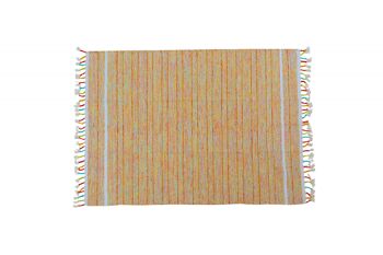 Dmora Tapis moderne Alabama, style kilim, 100% coton, multicolore, 200x140cm 1