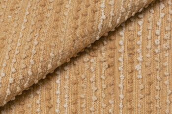 Tapis moderne Dmora Atlanta, style kilim, 100% coton, ivoire, 150x80cm 2