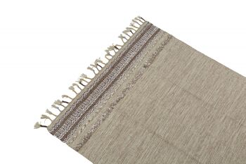 Tapis moderne Dmora Boston, style kilim, 100% coton, beige, 110x60cm 2