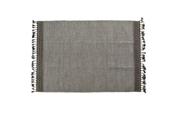 Tapis moderne Dmora Dallas, style kilim, 100% coton, beige, 170x110cm 1