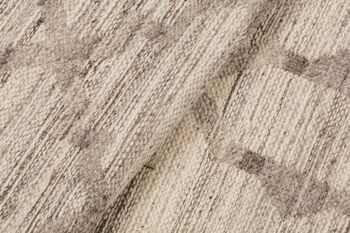 Tapis moderne Dmora Detroit, style kilim, 100% coton, gris, 175x63cm 4