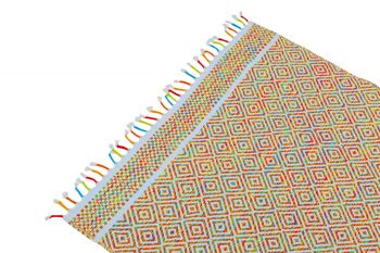 Tapis Dmora Modern Ontario, style kilim, 100% coton, multicolore, 170x110cm 2
