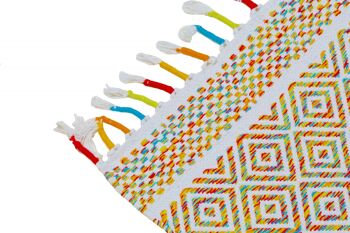 Tapis Dmora Modern Ontario, style kilim, 100% coton, multicolore, 170x110cm 3