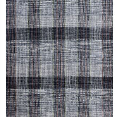 Dmora Tappeto moderno sacramento, stile kilim, 100% cotone, grigio, 150x90cm