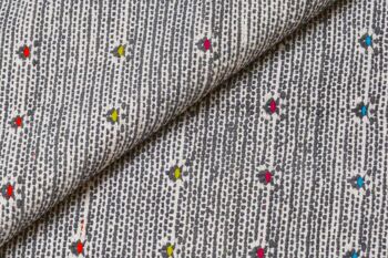 Tapis moderne Dmora Texas, style kilim, 100% coton, gris, 170x110cm 3