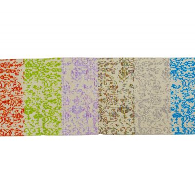 Dmora Tappeto moderno Utah, stile kilim, 100% cotone, multicoloree, 200x70cm