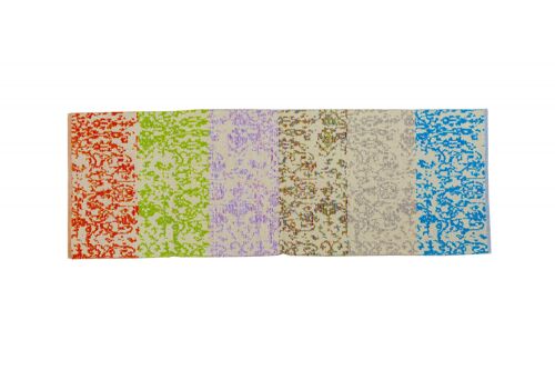 Dmora Tappeto moderno Utah, stile kilim, 100% cotone, multicoloree, 240x70cm