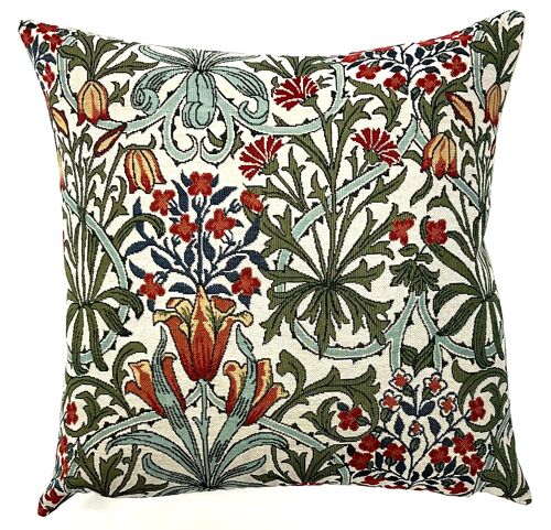 floral pillow cover Morris style