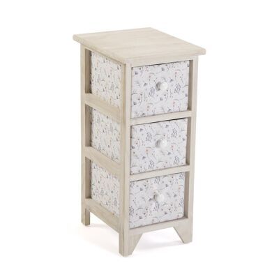 CHEST OF 3 DRAWERS LILI 20100206