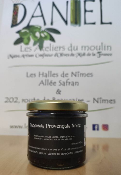 Tapenade provençale noire 90gr