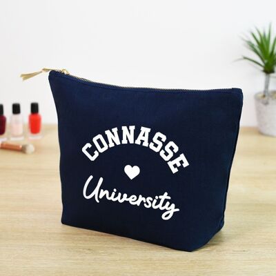 Connasse University women's pencil case (velvet effect)