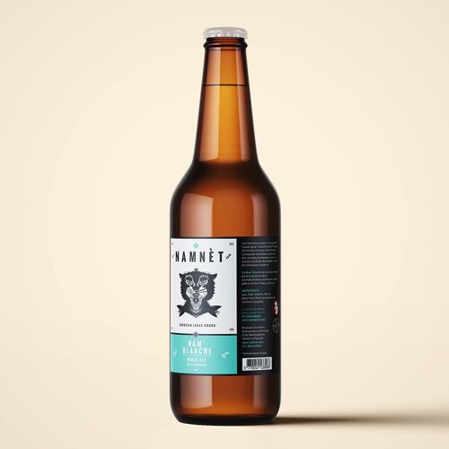 Bière Artisanale de blé et fève de tonka NAM’ BLANCHE