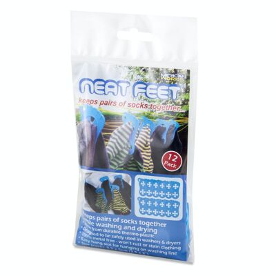Neat Feet 12er-Pack – Sockenhalter