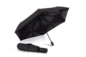 VOGUE - Parapluie pliant Duomatic MAGIC VOGUE EasyFold Noir 1