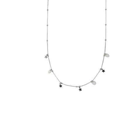 Emilia Star Charm Shell Zarte Halskette 2121