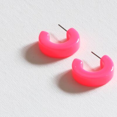 Marina Neon Hoop Earrings 2167