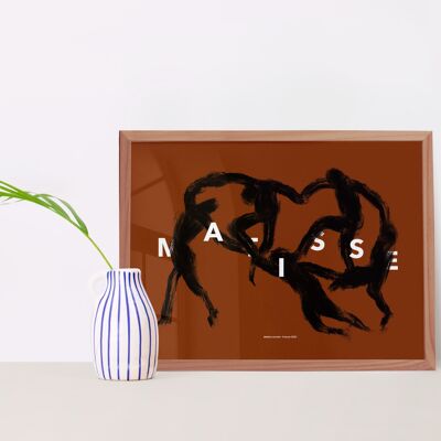 25 Wandposter „Matisse“, Format A4/A3, minimalistische und farbenfrohe Illustrationen