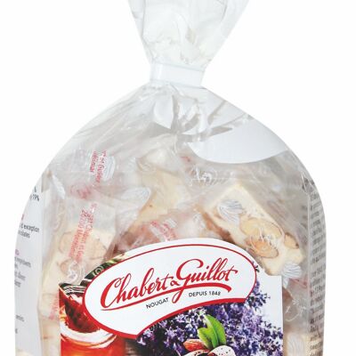 Nougat aux amandes et miel de lavande en sachet 190G