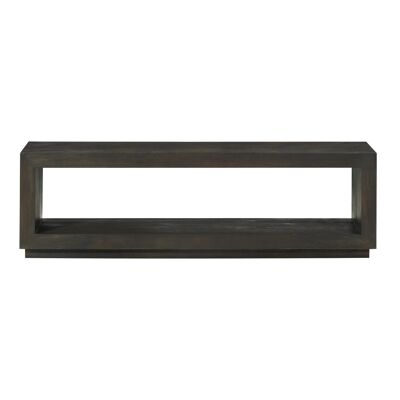 Banc Oxford en gris basalte