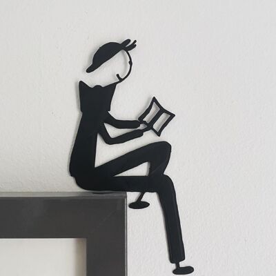 The reader, wall decoration