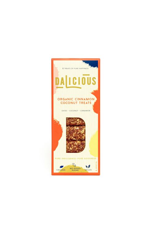 Dalicious Organic Treats, Cinnamon Coconut