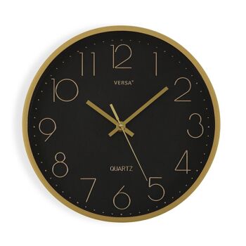 HORLOGE MURALE NOIR/OR 20551104 1