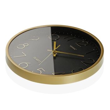 HORLOGE MURALE NOIR/OR 20551104 3