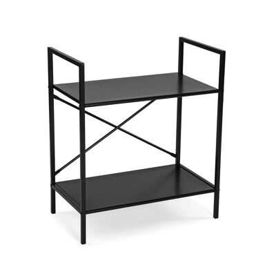 BLACK SHELF 2 SHELVES 20880090