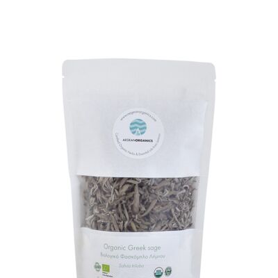 Organic Sage tea from Greek Aegean islands, 30gr