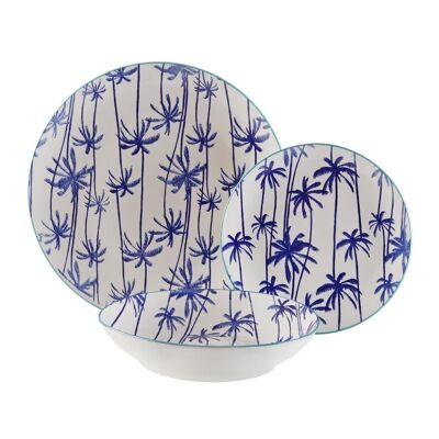 TABLEWARE 18 PIECES MARINE 22120126