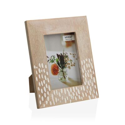 PHOTO FRAME DARK WOOD 10x15 22130048