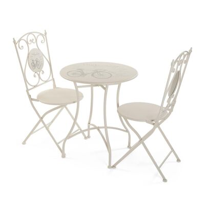 SET TABLE AND 2 CHAIRS IRLAN 22200030