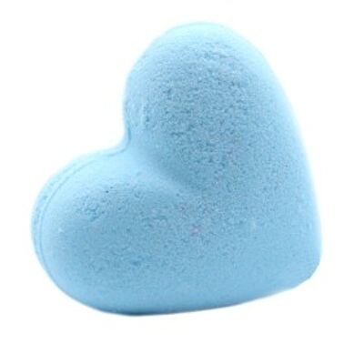 Love Heart Bath Bomb - Baby Powder
