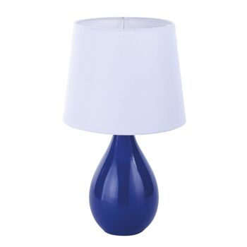 LAMPE DE TABLE AVEIRO BLEU 10870166