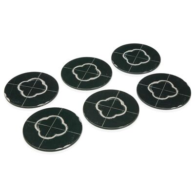 SET OF 6 CLOUDS COASTER 19910181