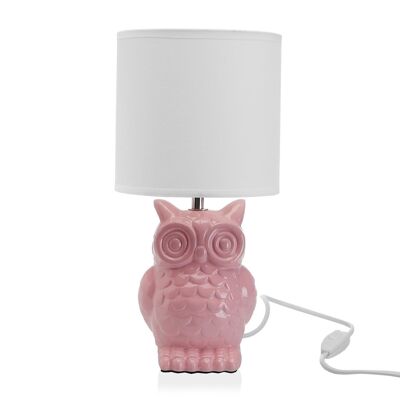 PINK OWL LAMP 20790068