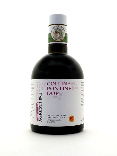 OLIO EXTRAVERGINE DOP COLLINE PONTINE AGRESTI 1902 500 ml