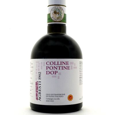 OLIO EXTRAVERGINE DOP COLLINE PONTINE AGRESTI 1902 500 ml
