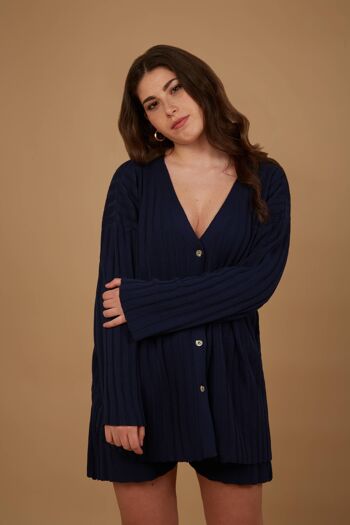 Le cardigan Ophra - Blu Royal 1