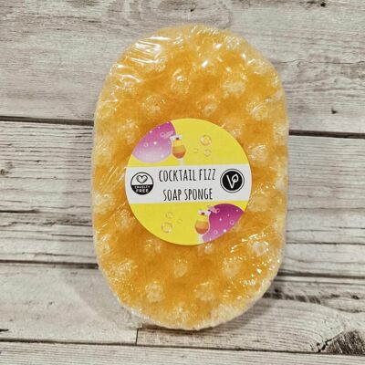 Cocktail Fizz Exfoliating Soap Sponge