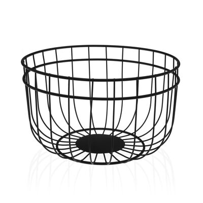 FRUTTIERA ROTONDA NERO OPACO 22250080