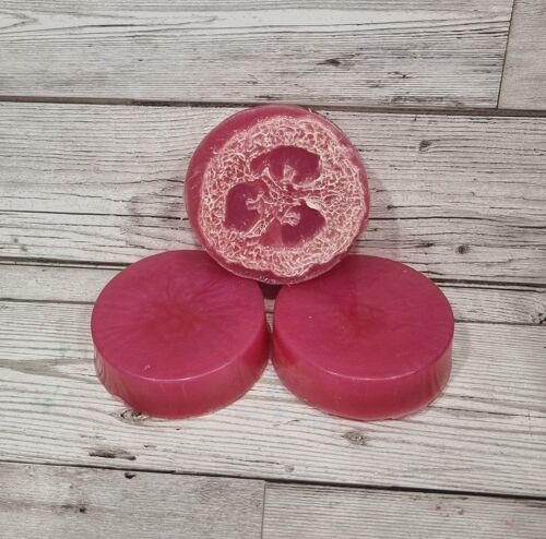 Pink Grapefruit Loofah Soap Bar