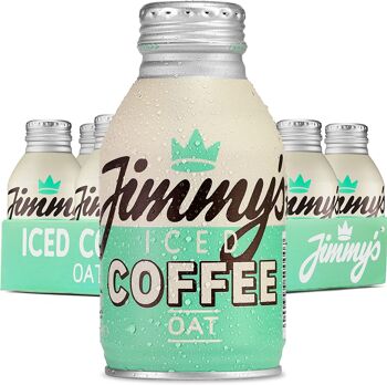 Jimmy's Iced Coffee Oat (Sans produits laitiers, Végétalien) BottleCan™ 12 X 275ml 1