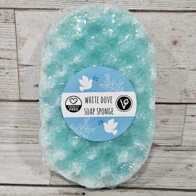 White Dove Exfoliating Soap Sponge