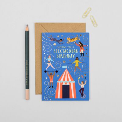 Zirkus Tricks Geburtstagskarte Kinderkarte Kinderkarte