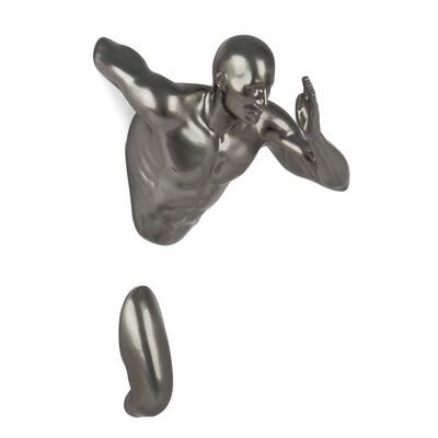 ADM - Sculpture en résine 'Runner Big Man' - 50 x 28 x 25 cm