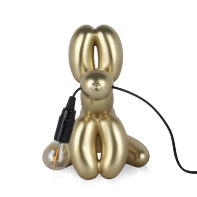 ADM - Lampe "Sitzender Ballonhund" - 29 x 27 x 18 cm