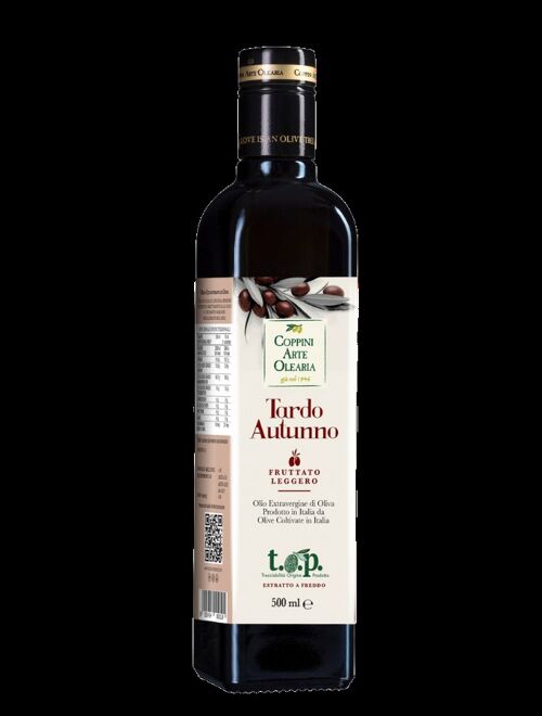 Olio evo Tardo Autunno - fruttato leggero - 0.500