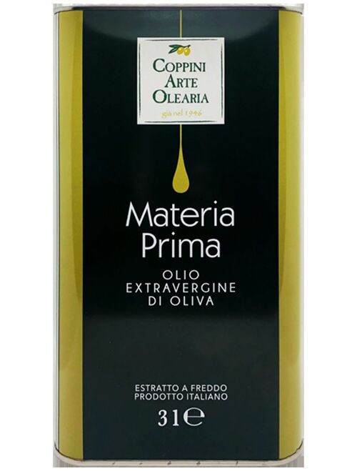 Materia Prima - olio extravergine italiano - lattina da 3 litri